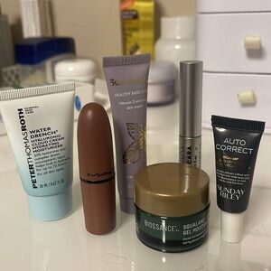 A set of 6 make up and skincare products , brand New